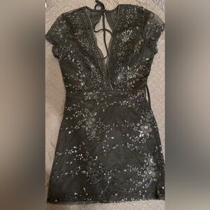 Lucy in the Sky Women's Black Dress